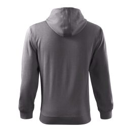 Vyriškas medvilninis džemperis Malfini Trendy Zipper, plieno