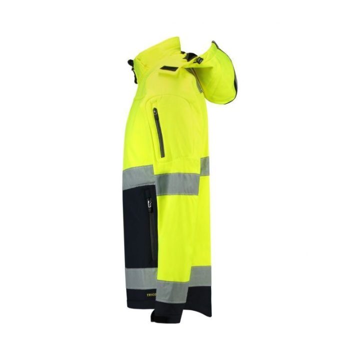 Vyriška softshell striukė Rimeck Bi-color, geltona