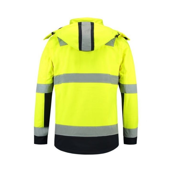 Vyriška softshell striukė Rimeck Bi-color, geltona