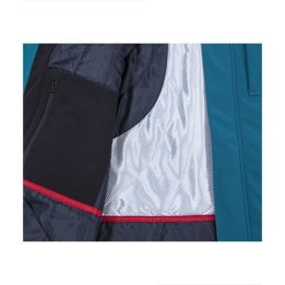 Vyriška pašiltinta softshell striukė Rimeck Vertex, mėlyna