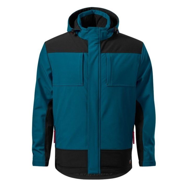Vyriška pašiltinta softshell striukė Rimeck Vertex, mėlyna