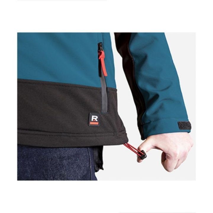 Vyriška pašiltinta softshell striukė Rimeck Vertex, mėlyna