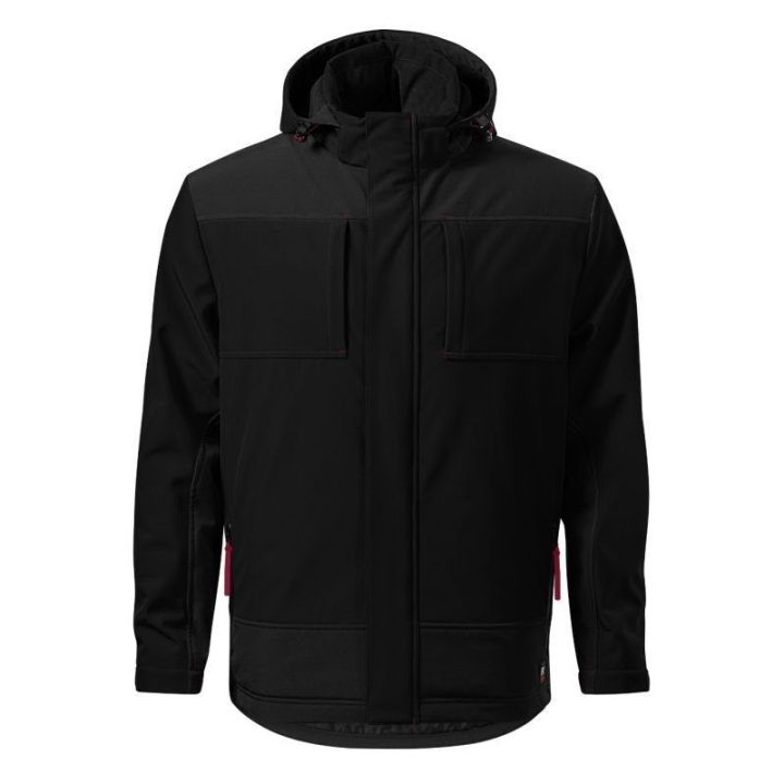 Vyriška softshell striukė Rimeck Vertex, juoda