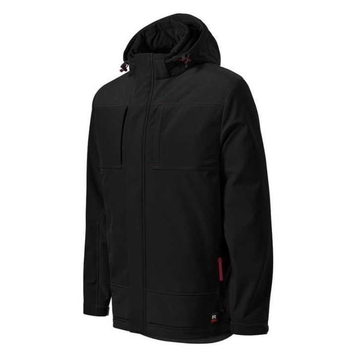 Vyriška softshell striukė Rimeck Vertex, juoda