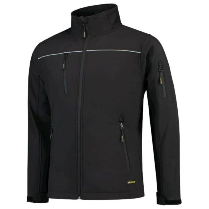 Vyriška softshell striukė Tricorp Luxury, juoda
