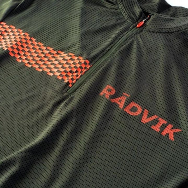 Vyriški dviratininko marškinėliai Radvik Charlie Gts, žali