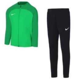 Vaikiškas sportinis kostiumas Nike Academy, žalias ir juodas