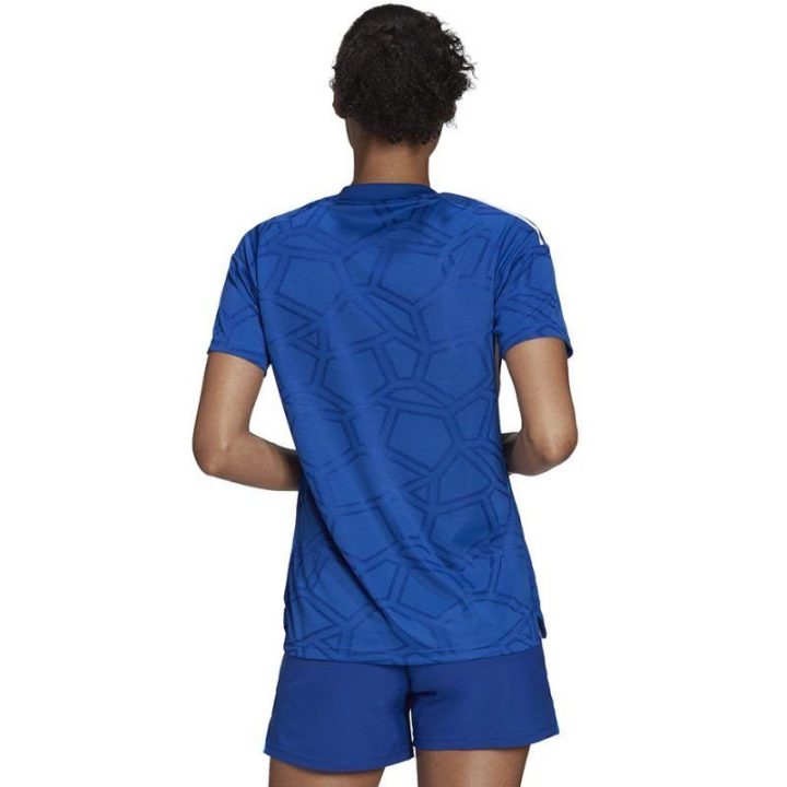 Moteriški sportiniai marškinėliai adidas Condivo 22 Match Day, mėlyni