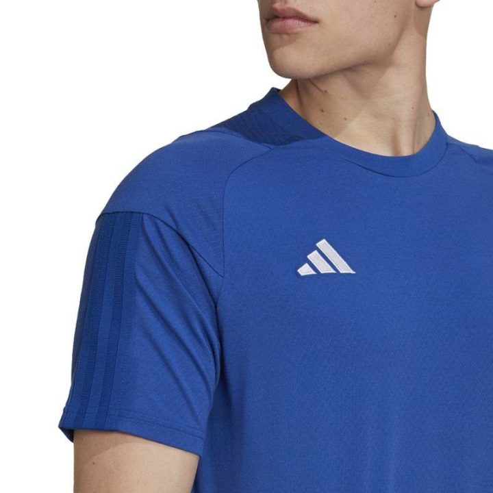 Vyriški medvilniniai marškinėliai adidas Tiro 23 Competition, mėlyni