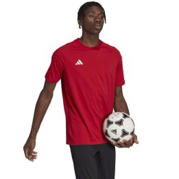 Vyriški medvilniniai marškinėliai adidas Tiro 23 Competition, raudoni