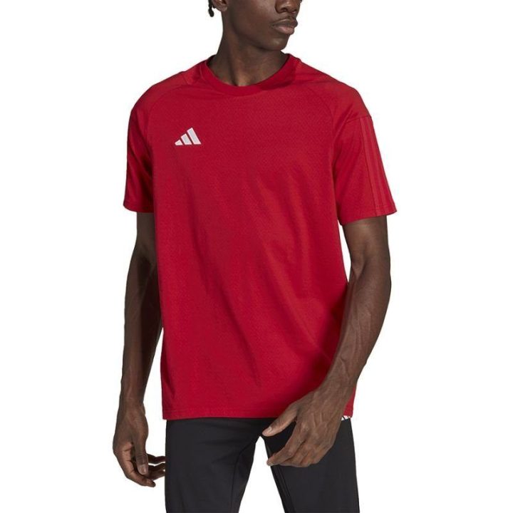 Vyriški medvilniniai marškinėliai adidas Tiro 23 Competition, raudoni