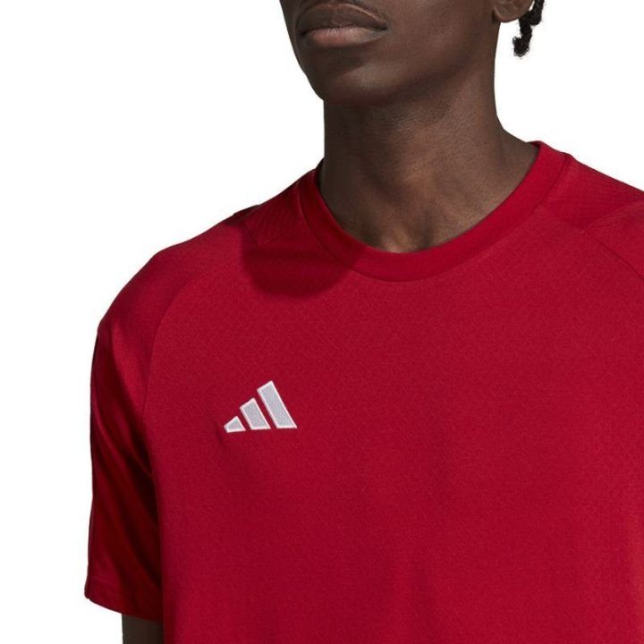 Vyriški medvilniniai marškinėliai adidas Tiro 23 Competition, raudoni
