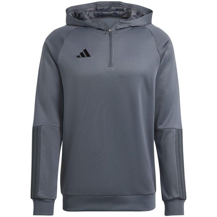 Vyriškas džemperis su gobtuvu adidas Tiro 23 Competition, pilkas