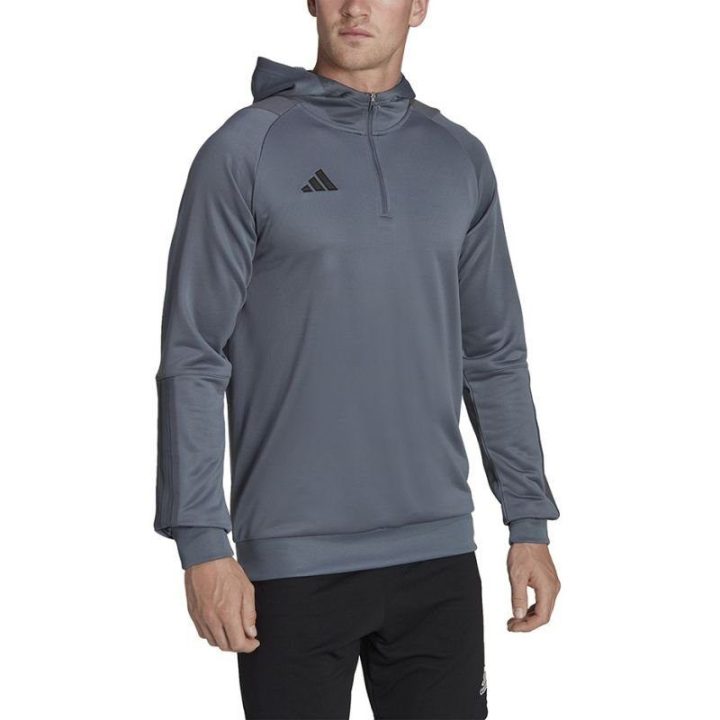 Vyriškas džemperis su gobtuvu adidas Tiro 23 Competition, pilkas