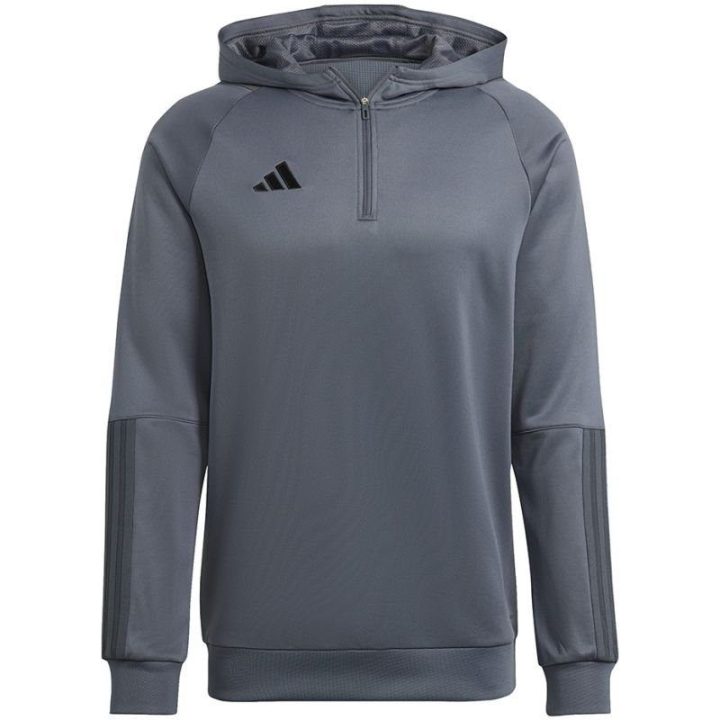 Vyriškas džemperis su gobtuvu adidas Tiro 23 Competition, pilkas