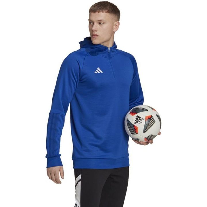 Vyriškas džemperis su gobtuvu adidas Tiro 23 Competition, mėlynas