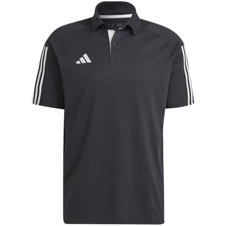 Vyriški polo marškinėliai adidas Tiro 23 Competition, juodi