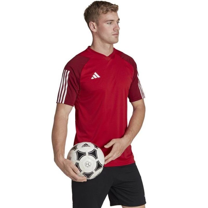 Vyriški marškinėliai adidas Tiro 23 Competition, raudoni