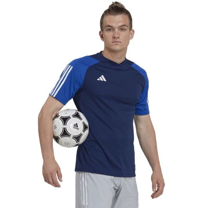 Vyriški marškinėliai adidas Tiro 23, tamsiai mėlyni, HK7637