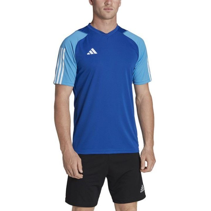 Vyriški marškinėliai adidas Tiro 23 Competition, mėlyni