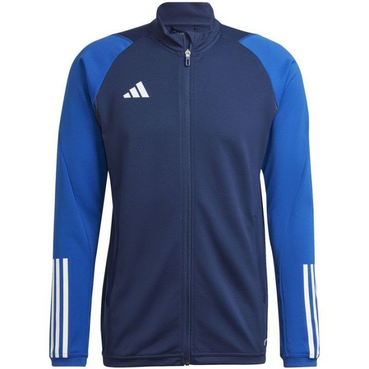 Vyriškas futbolo džemperis adidas Tiro 23, tamsiai mėlynas ir mėlynas