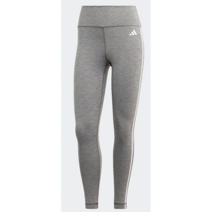 Moteriškos 7/8 tamprės adidas 3 Stripes, pilkos