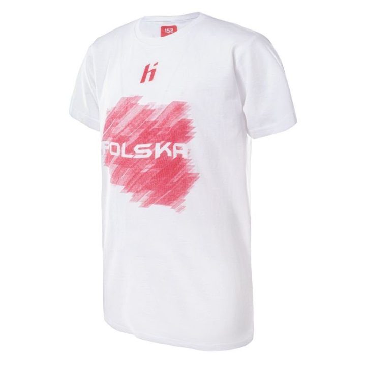 Vaikiški medvilniniai marškinėliai Huari Poland Fan