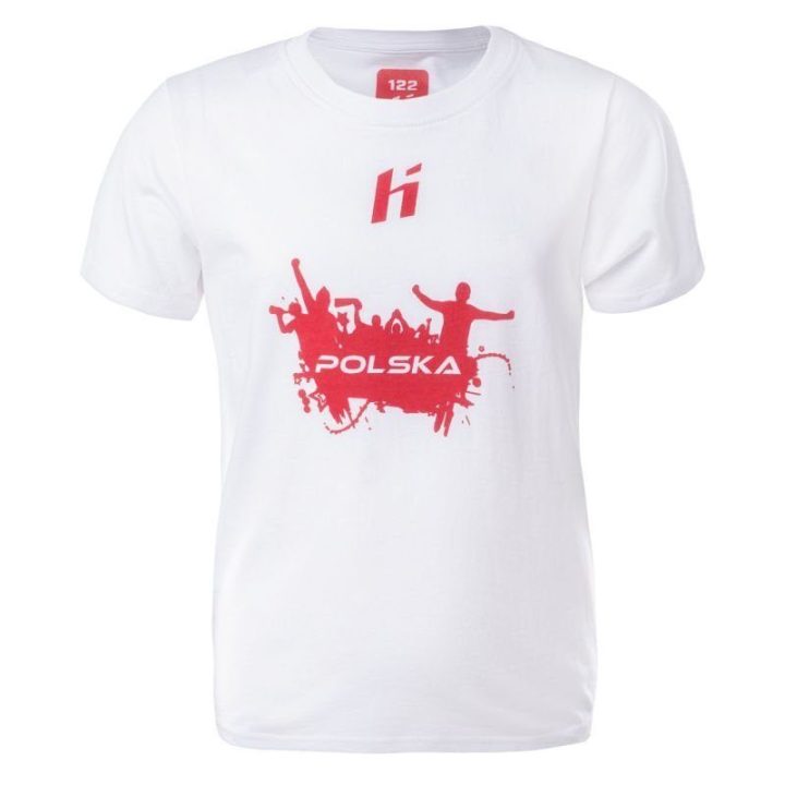 Vaikiški marškinėliai su sportine grafika Huari Poland Fan
