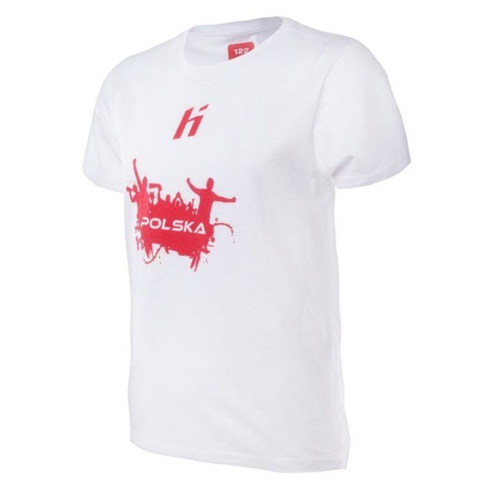 Vaikiški marškinėliai su sportine grafika Huari Poland Fan