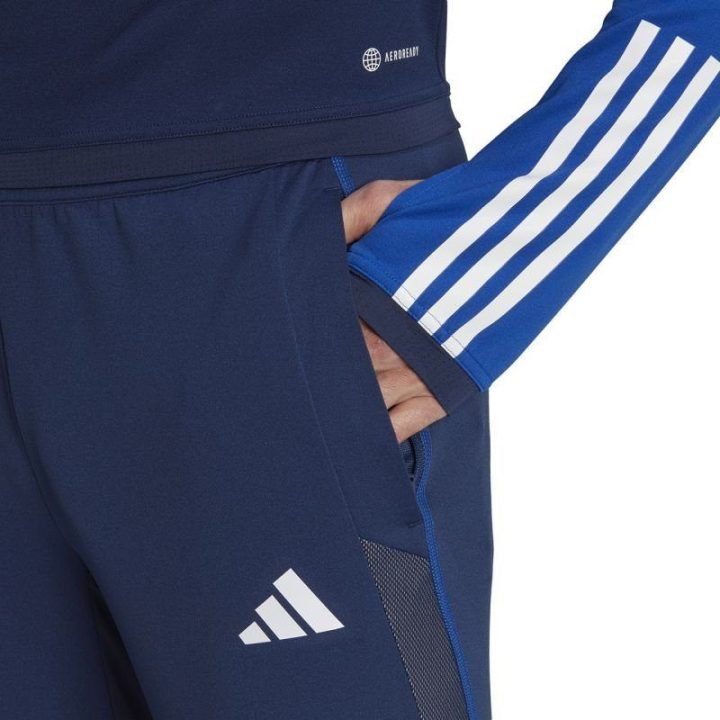 Vyriškos sportinės kelnės adidas Tiro 23 Competition, tamsiai mėlynos