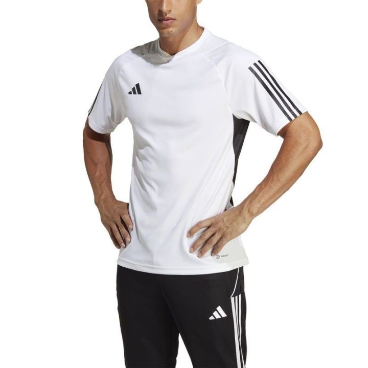 Vyriški marškinėliai adidas Tiro 23 Competition, balti