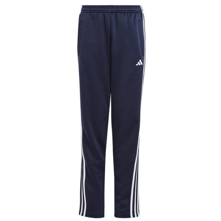 Vaikiškos sportinės kelnės adidas TR-ES 3 Stripes, tamsiai mėlynos