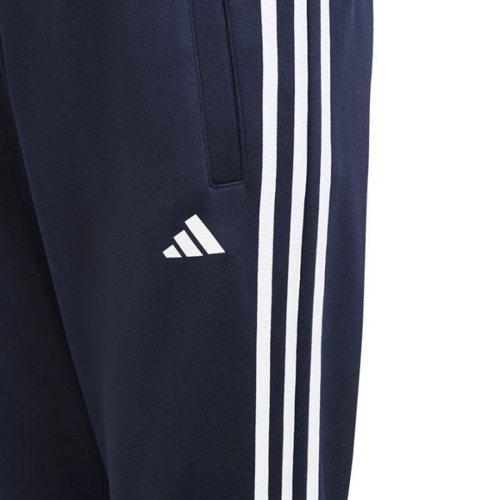 Vaikiškos sportinės kelnės adidas TR-ES 3 Stripes, tamsiai mėlynos
