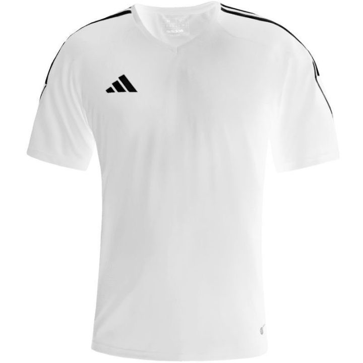Vyriški marškinėliai treniruotėms adidas Tiro 23 League, balti