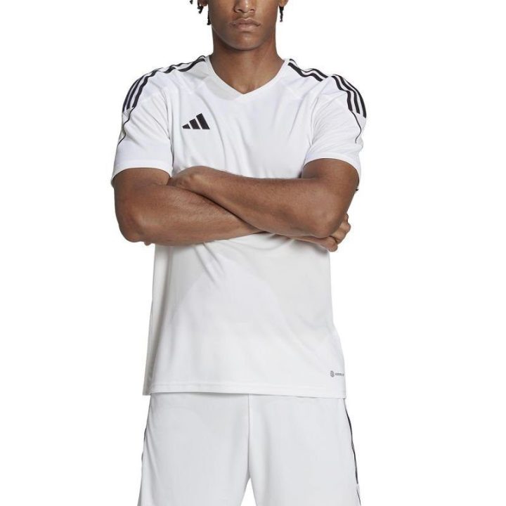 Vyriški marškinėliai treniruotėms adidas Tiro 23 League, balti