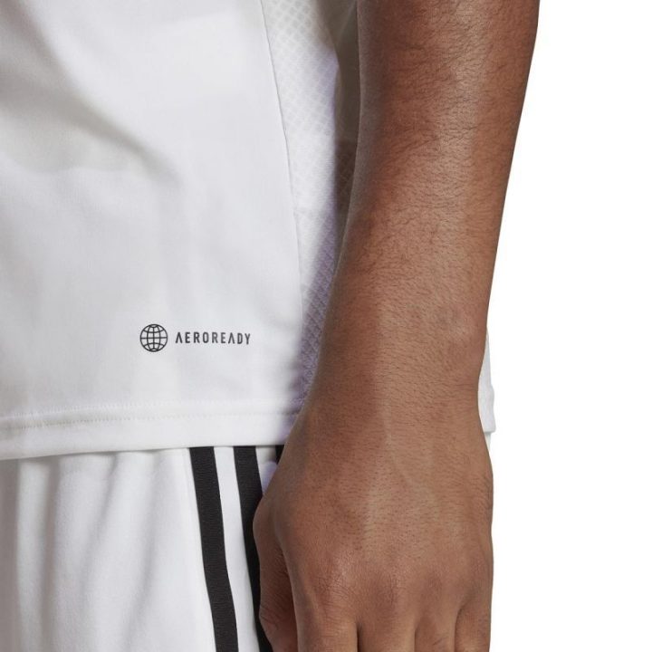 Vyriški marškinėliai treniruotėms adidas Tiro 23 League, balti