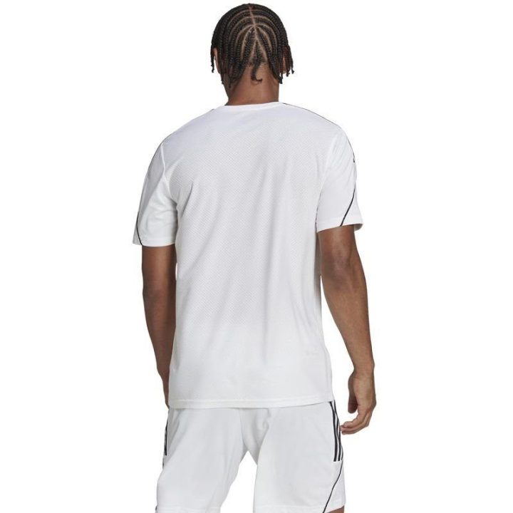 Vyriški marškinėliai treniruotėms adidas Tiro 23 League, balti