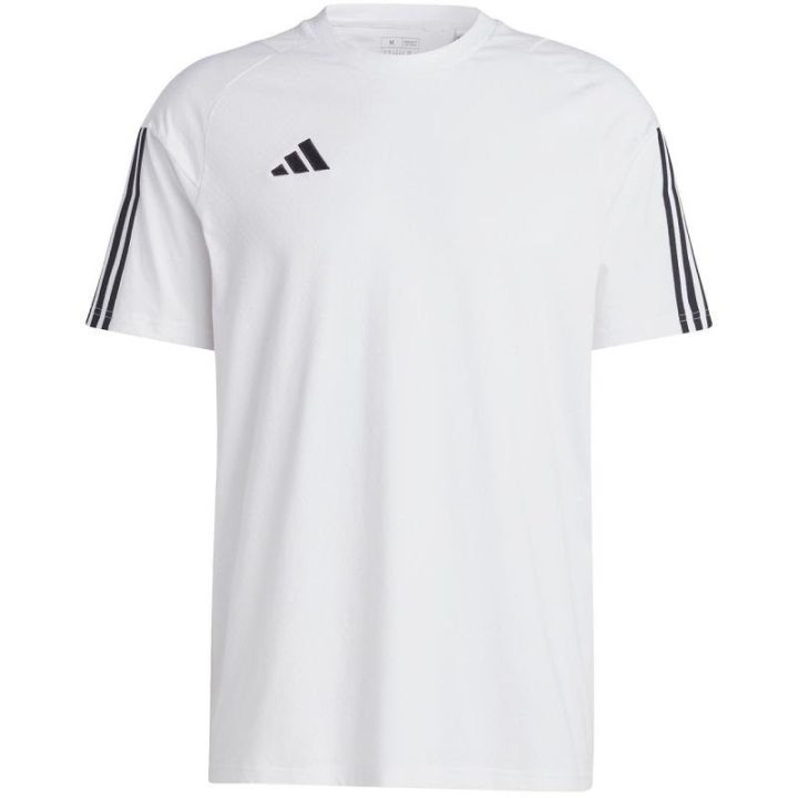 Vyriški medvilniniai marškinėliai adidas Tiro 23 Competition, balti