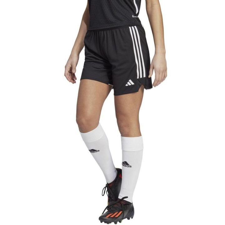 Moteriški ilgesni treniruočių šortai adidas Tiro 23 League, juodi