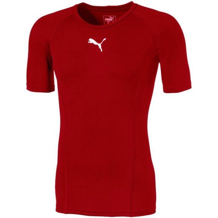 Vyriški treniruočių marškinėliai Puma LIGA Baselayer, raudoni