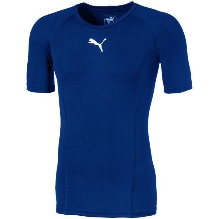 Vyriški treniruočių marškinėliai Puma Liga Baselayer SS, mėlyni
