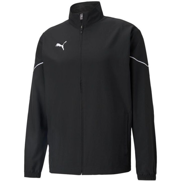 Vyriška striukė su užtrauktuku Puma teamRISE Sideline, juoda