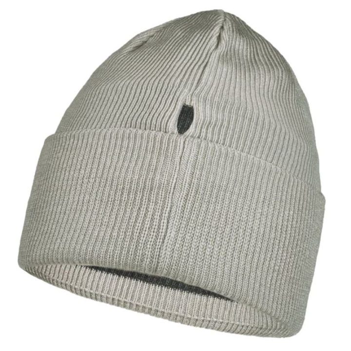 Megzta kepurė su anga kuodui Buff Crossknit, pilka