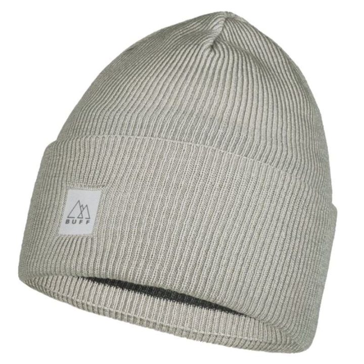 Megzta kepurė su anga kuodui Buff Crossknit, pilka