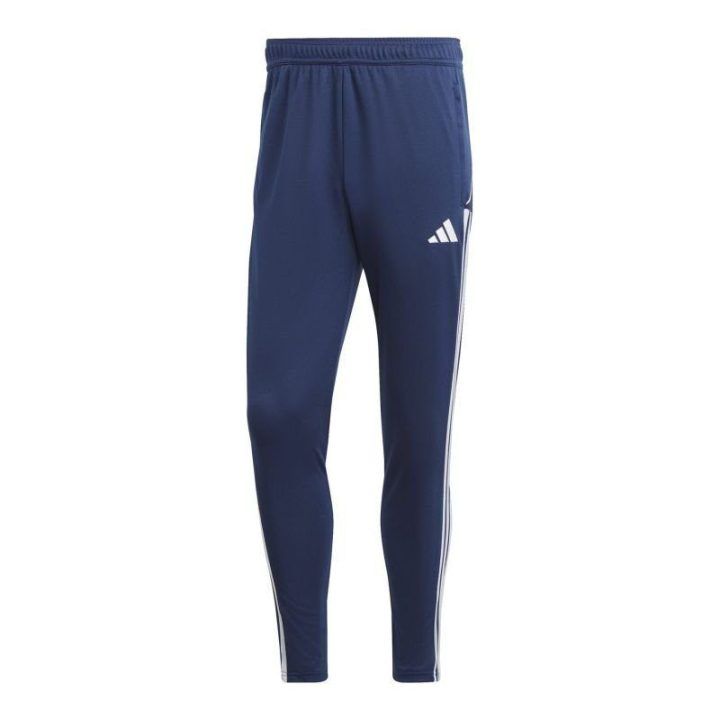 Vyriškos prigludusio kirpimo sportinės kelnės adidas Tiro 23 League, tamsiai mėlynos