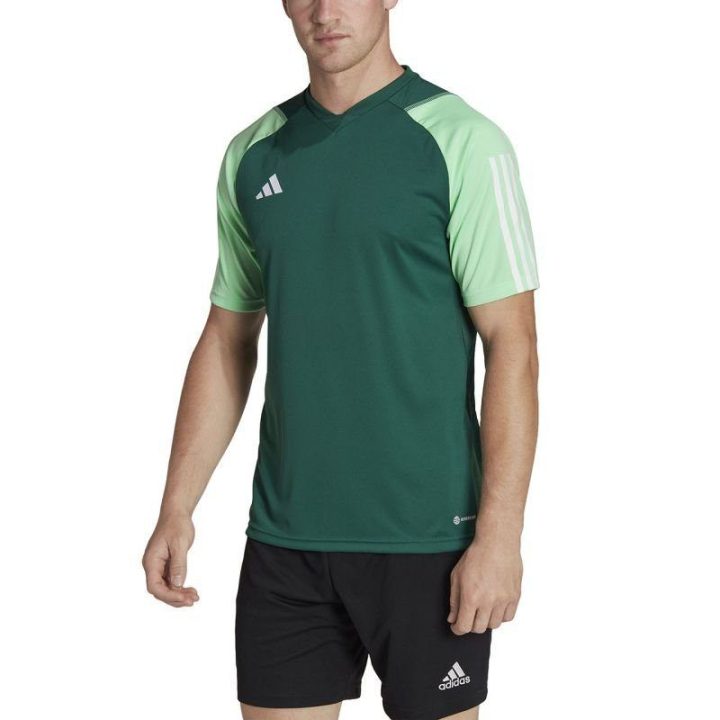 Vyriški marškinėliai adidas Tiro 23 Competition, žali