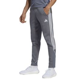 Vyriškos medvilninės sportinės kelnės adidas Tiro 23 League, pilkos