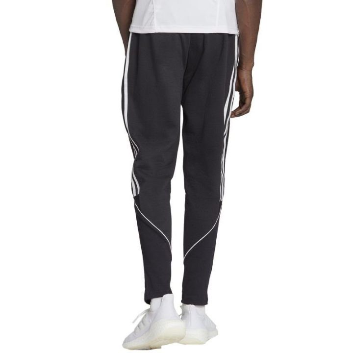 Vyriškos medvilninės sportinės kelnės adidas Tiro 23 League, juodos