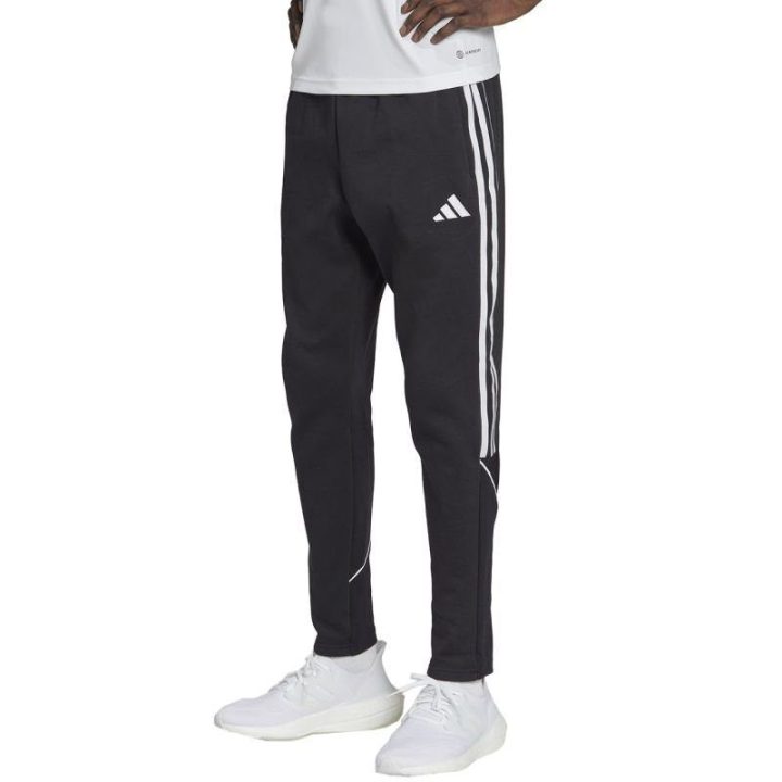 Vyriškos medvilninės sportinės kelnės adidas Tiro 23 League, juodos