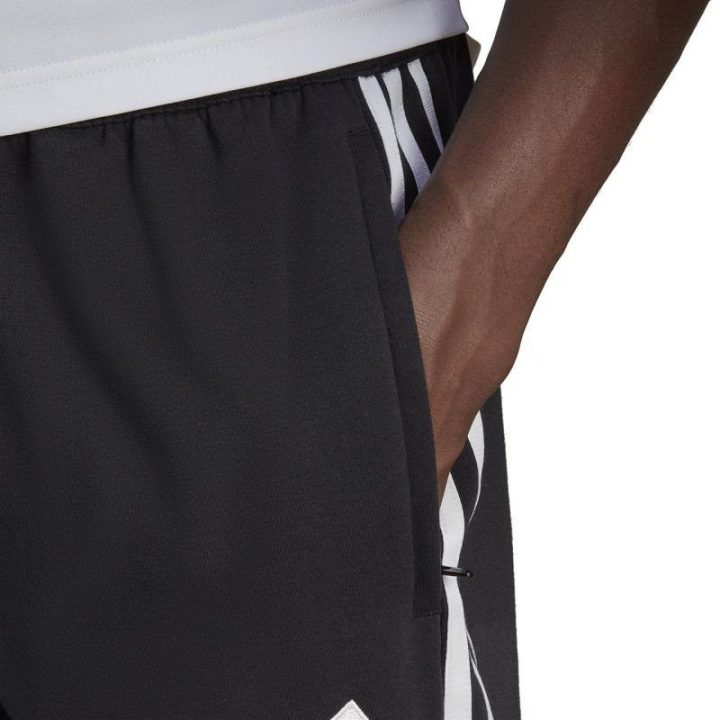 Vyriškos medvilninės sportinės kelnės adidas Tiro 23 League, juodos